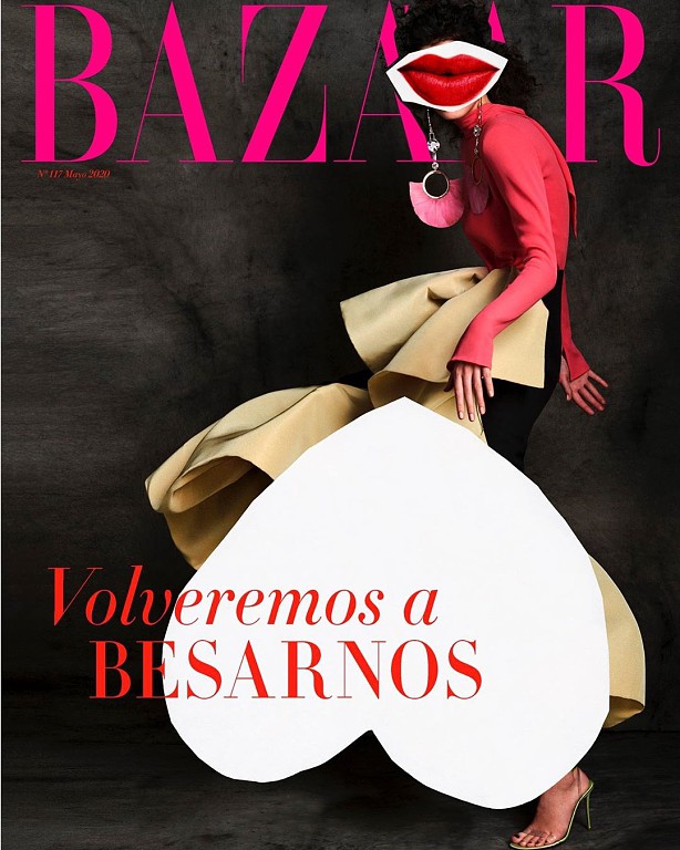 A capa de Maio da Harper's Bazaar Espanha, 150 anos VI.jpg